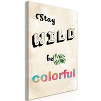 KUNSTDRUCK Bunt 80/120 cm - Multicolor, Textil (80/120cm) - KUNSTLOFT