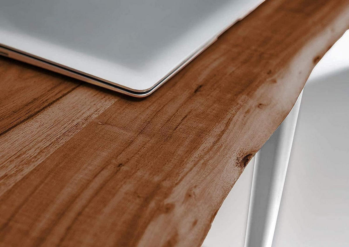 ESSTISCH NIAH - Braun/Weiß, Holz (100/280/77cm) - SAM