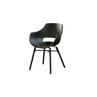 STUHL ZAJA Schwarz Kunststoff - Schwarz, Kunststoff (57/82/59cm) - KAWOLA