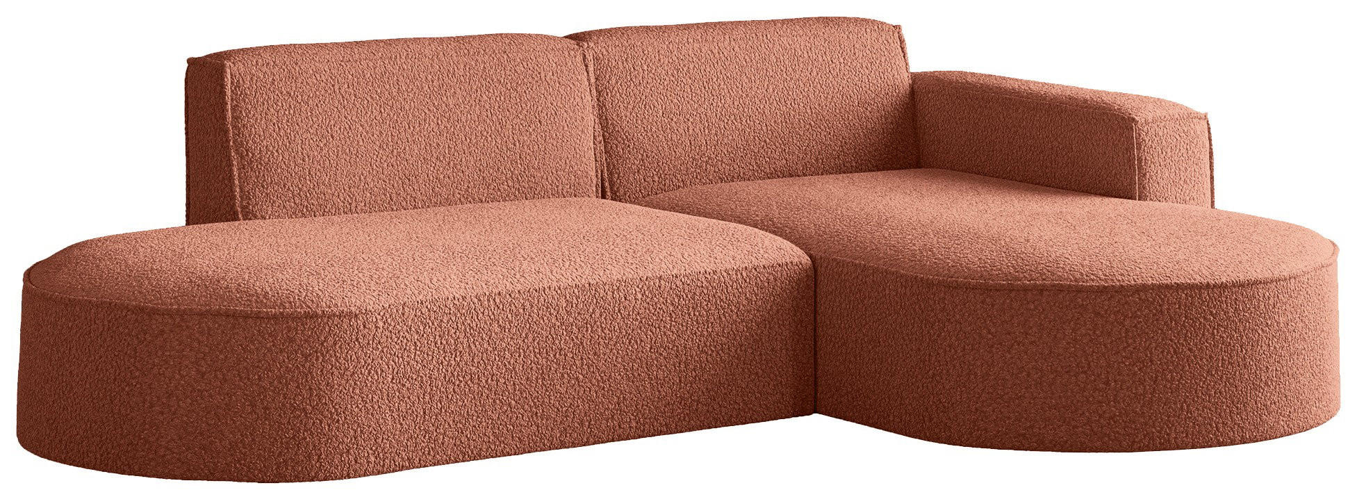 WFL Group Ecksofa Terracotta 241x168 cm