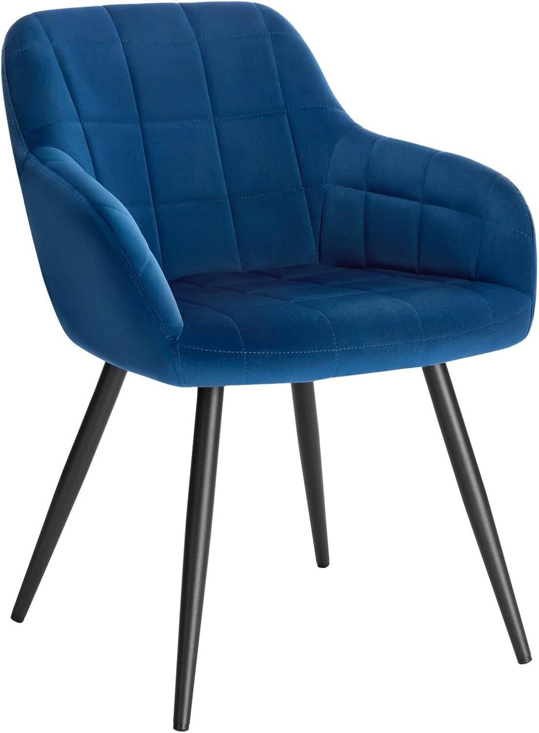 Woltu Esszimmerstuhl Blau 56x81x62 cm