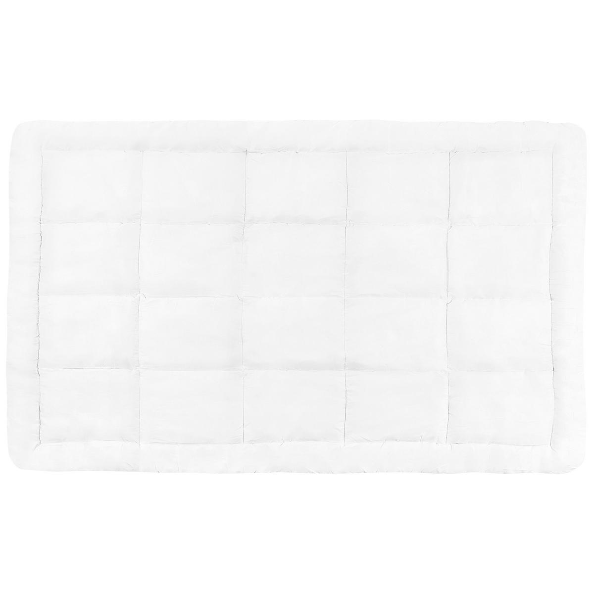 PŘIKRÝVKA Polyester Extra Teplá 135/200 cm Lemberg - bílá, textil (135/200cm) - Beliani
