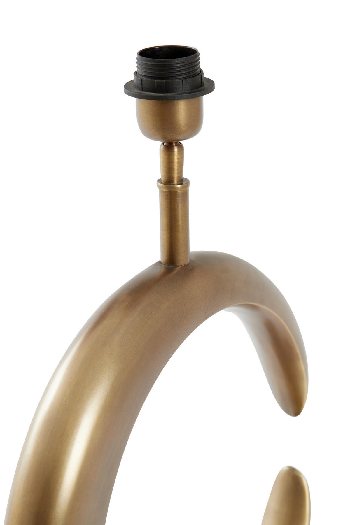 LAMPENFUSS Lune Bronze Ø36/50 cm - Bronzefarben, Metall (36/18/50cm) - Light & Living