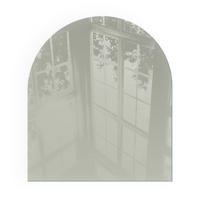 GLASPLATTE für Kamin 80x70 cm - Grün, Glas (80/70/0.4cm) - TULUP