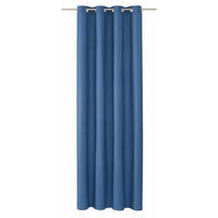 ÖSENVORHANG DOVE Blickdicht - Klar, Textil (140/0.5/245cm) - Tom Tailor