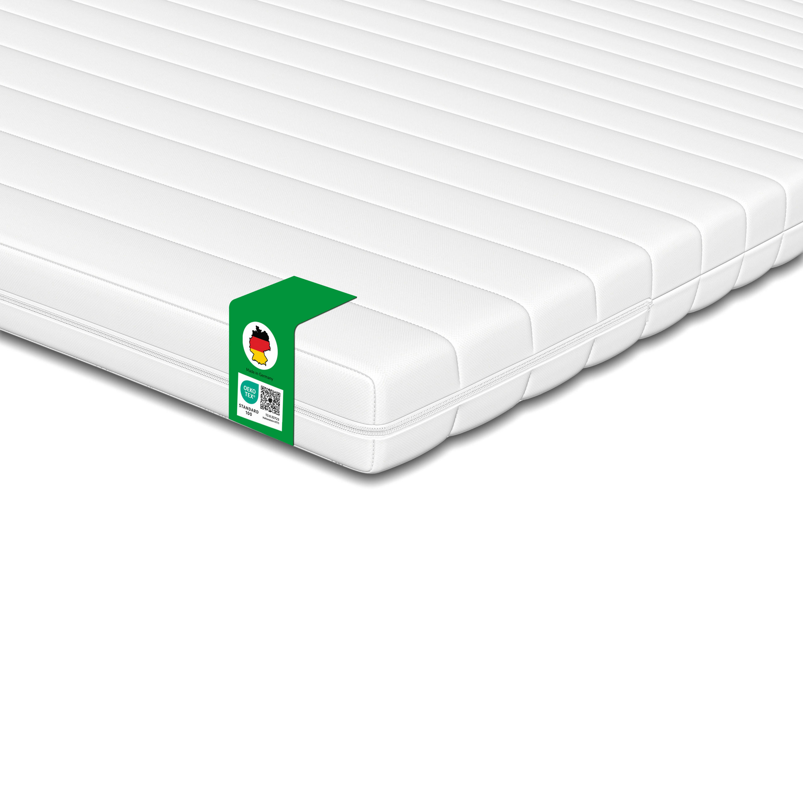 Schlaftroll TOPPER NA MATRACI 140x200 – 5 cm – měkký mikrovláknový potah pratelný – pohodlný topper pro vyšší komfort