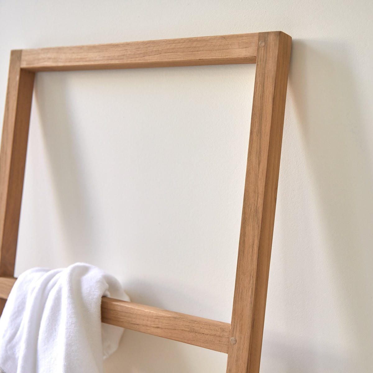 HANDTUCHHALTER Galyno Natur aus Teak - Naturfarben, Holz (50/170/3cm) - Tikamoon