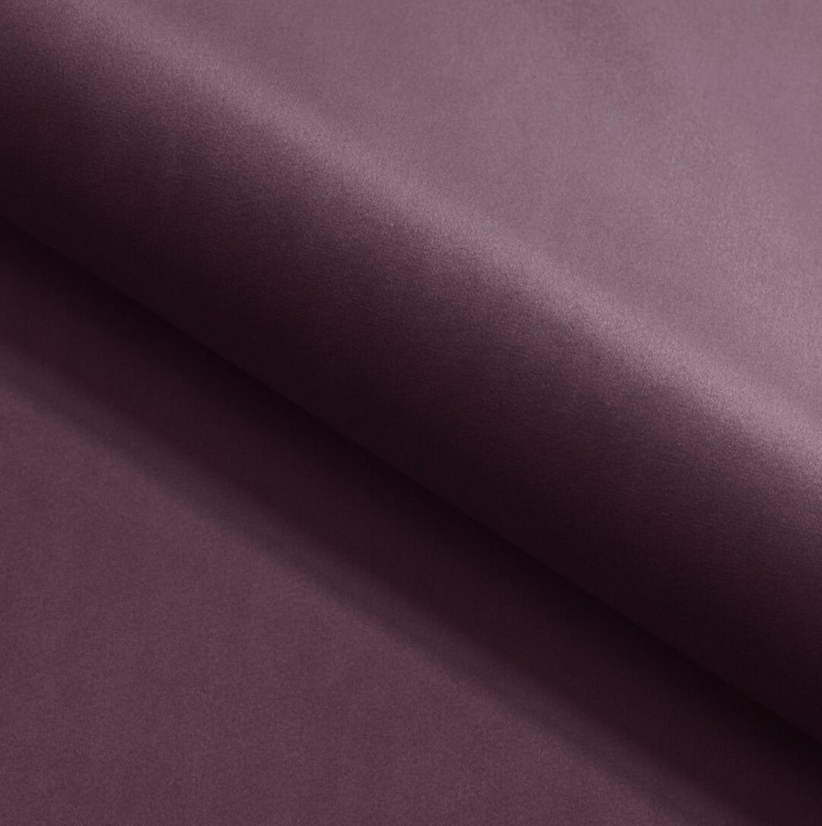 ECKSOFA GLAM mit Schlaffunktion, Ottomane & goldenen Füßen – Samtsofa im Glamour-Stil mit Zierkissen, 258x167x91cm, Linke, LILA - Lila, Holz/Textil (167/258cm) - DomoHome