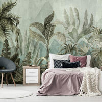 VLIESTAPETE Grün 200/140 cm - Grau/Grün, Textil (200/1cm) - KUNSTLOFT