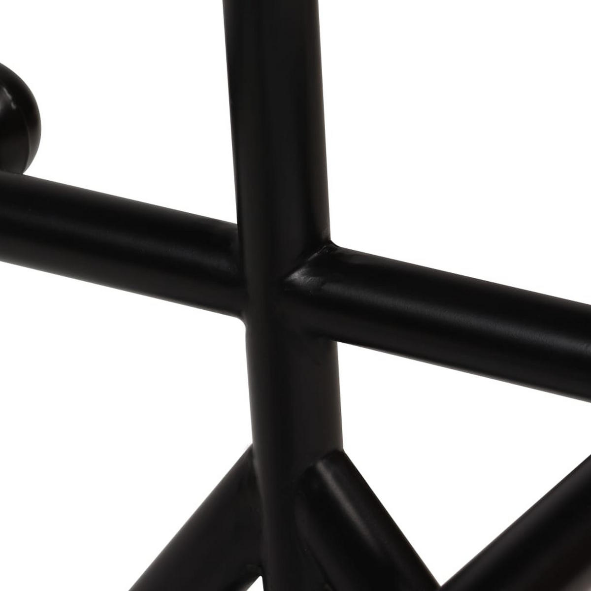 BAR-SET 3-teilig Altholz Massiv - Braun, Holz (60/107/60cm) - vidaXL