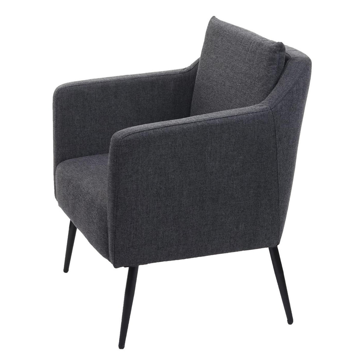RELAXSESSEL H93A Anthrazit - Anthrazit, Textil (70/92/70cm) - MCW
