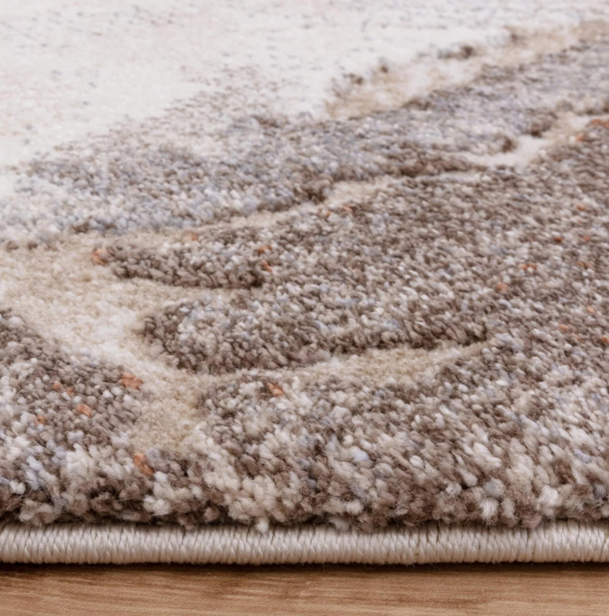 TEPPICH Flachgewebe FOG Rot 120 x 170 cm - Rot, Textil (120/170cm) - Novatrend