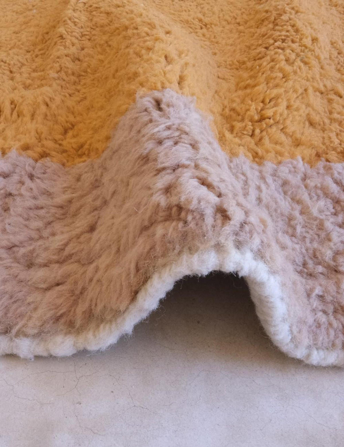 BERBERTEPPICH grafisch elegant 255x 355 cm - Multicolor, Naturmaterialien (255/355cm) - AFK Living