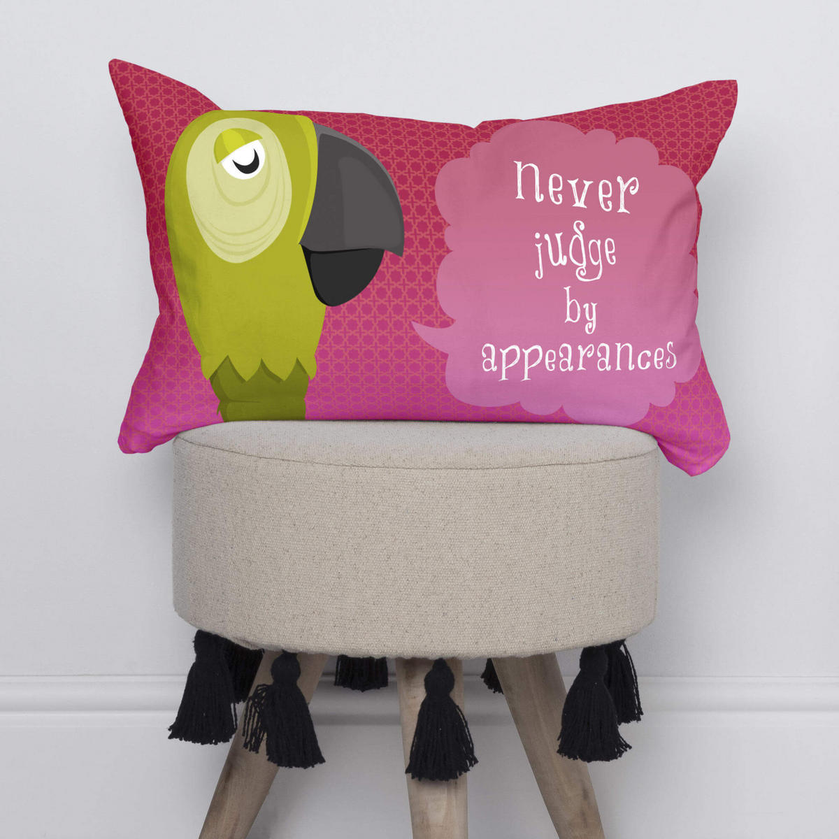 KISSENBEZUG nanny 50x30 cm mehrfarbig - Multicolor, Textil (50/30cm) - Happy Friday