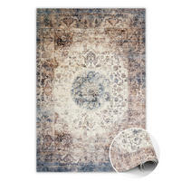 VINYL TEPPICH 150x225 cm Persische Geometrie - Beige, Kunststoff (150/225cm) - TULUP