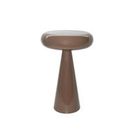 BEISTELLTISCH Sam Braun 36/36/57 cm - Dunkelbraun, Metall (36/36/57cm) - Livingfurn