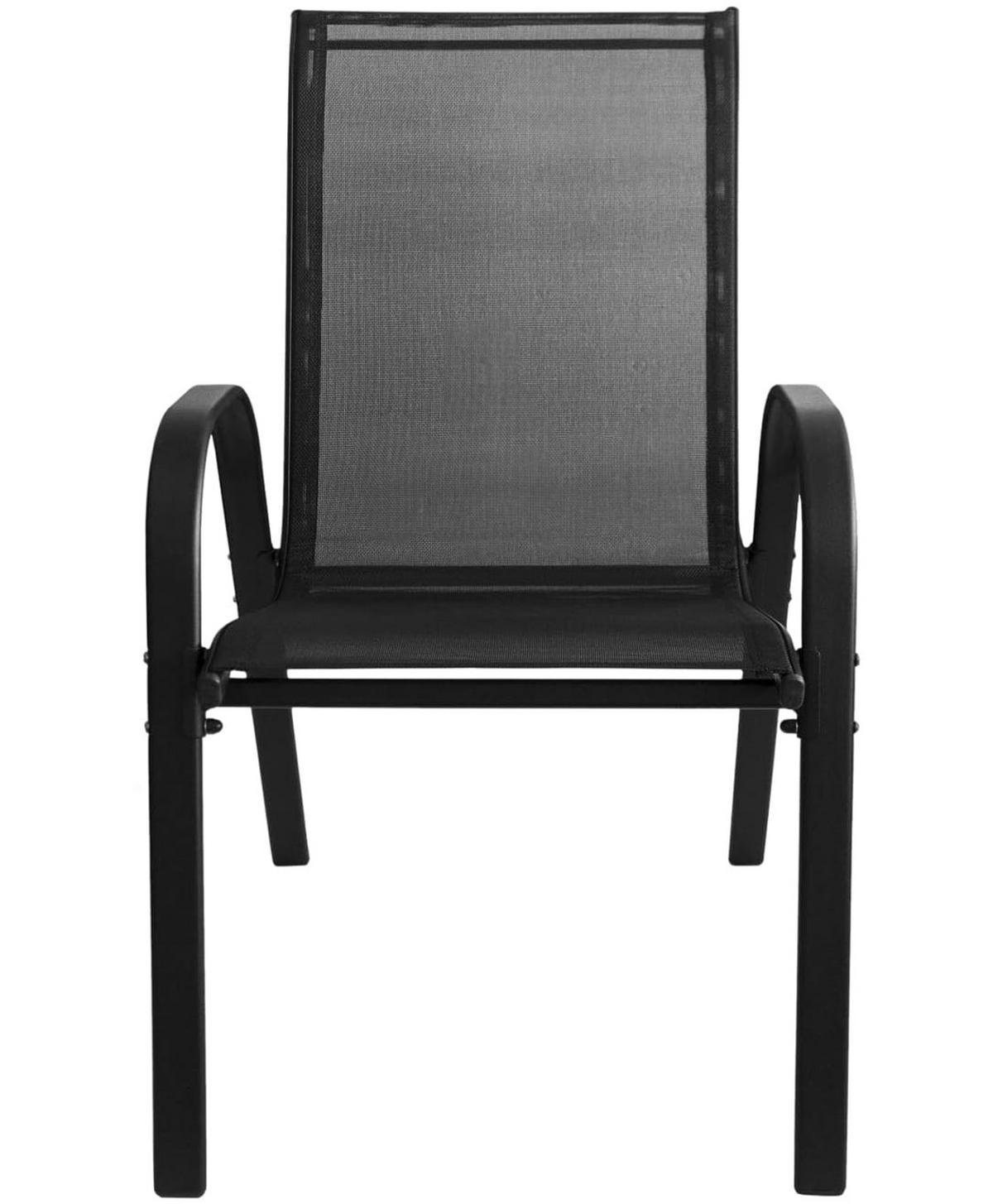 GARTENSTUHL set aus 4 teilen - Schwarz, Metall (56/91/54cm) - A2A Home