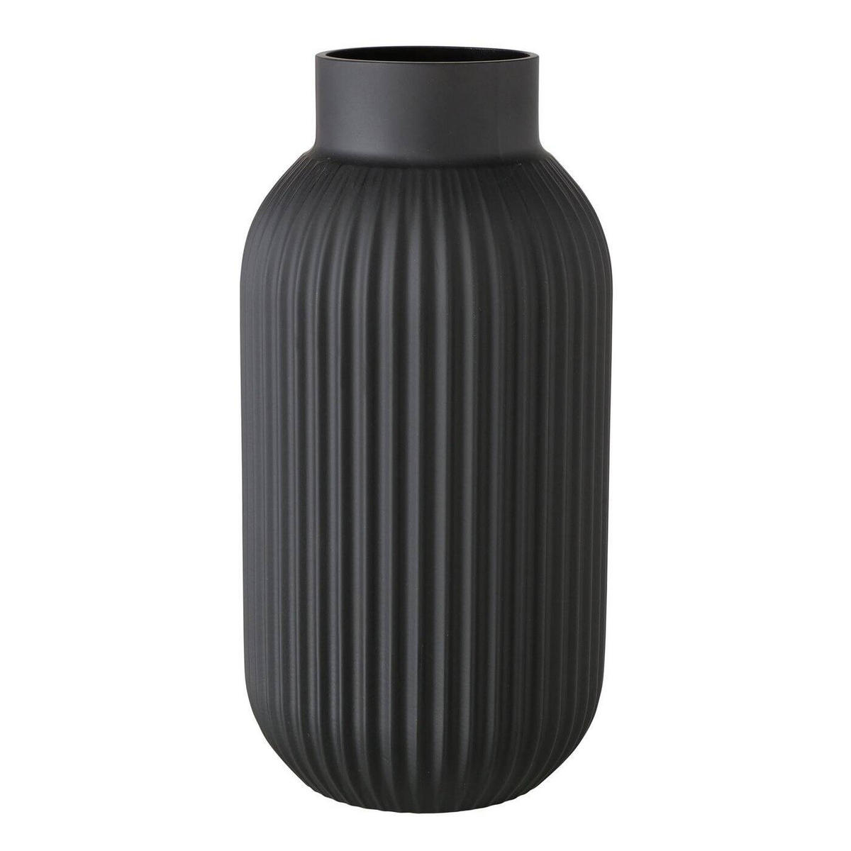 VASE Nordika - Schwarz, Glas (30cm) - Boltze Home