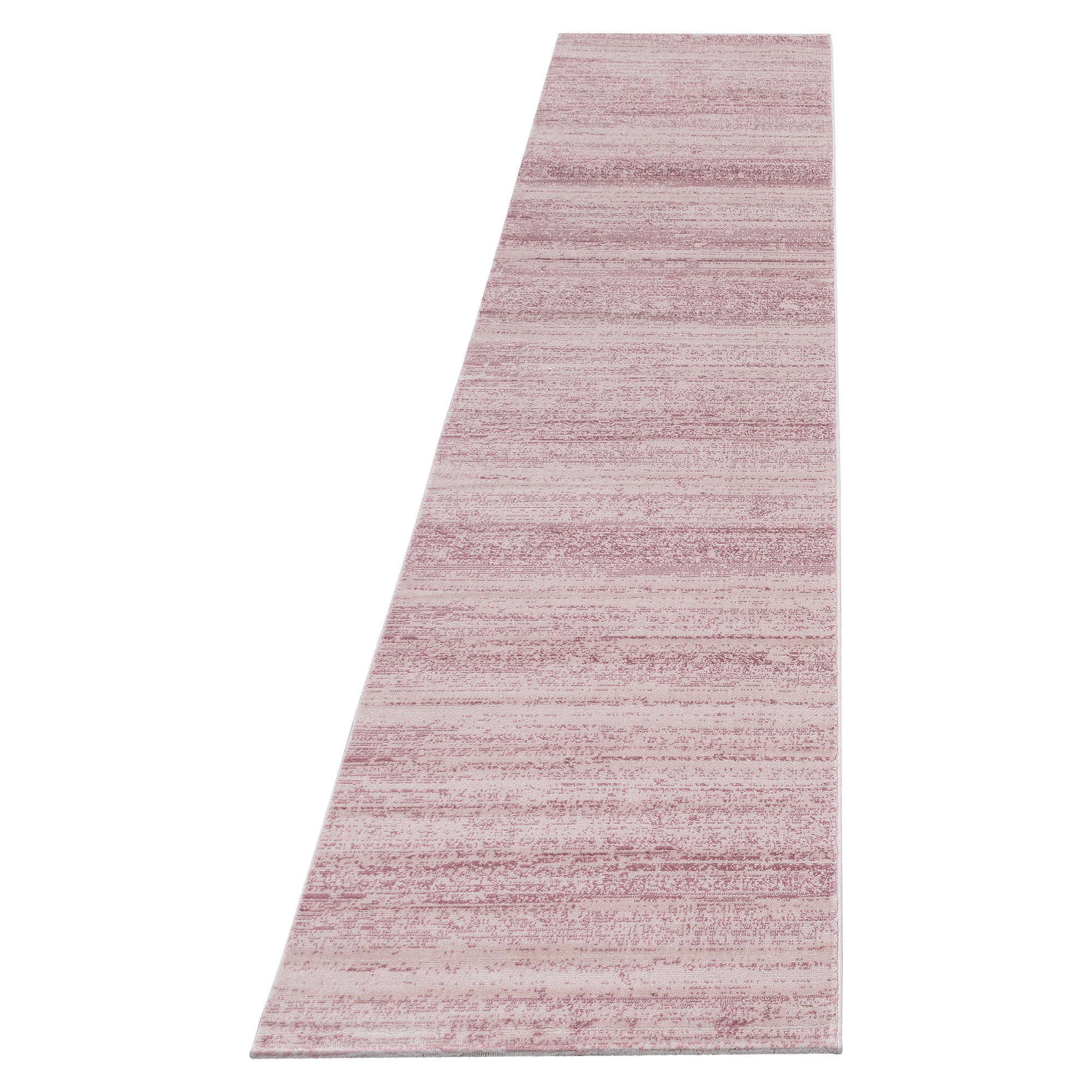 KURZFLORTEPPICH INN, einfarbig, Rosa, 80 x 300 cm - Rosa, Textil (80/300cm) - KADIMA DESIGN