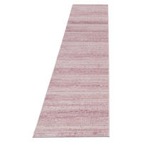KURZFLORTEPPICH INN, einfarbig, Rosa, 80 x 300 cm - Rosa, Textil (80/300cm) - KADIMA DESIGN