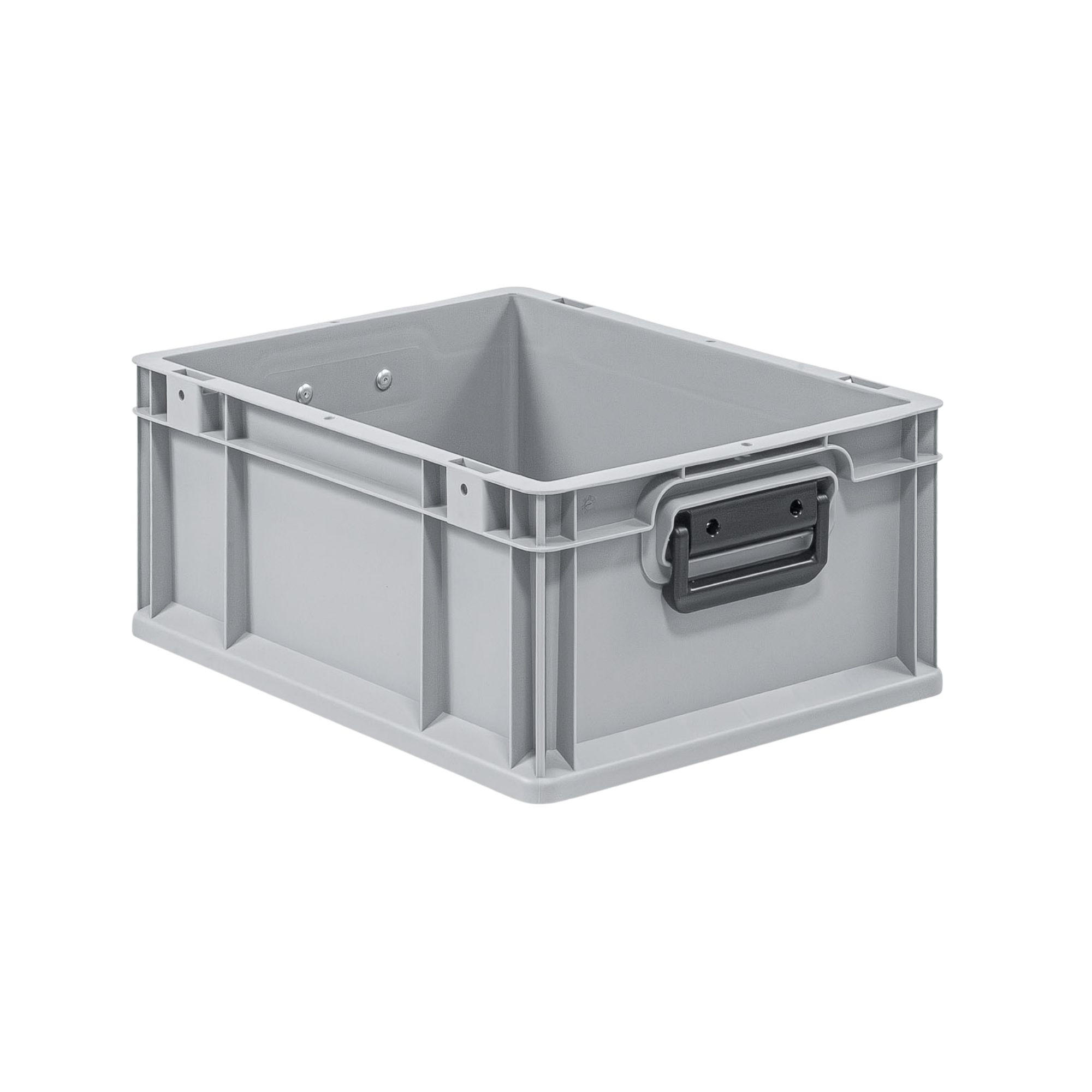 EUROBOX Nextgen Portable Duo 17x30x40cm 16 Liter - Grau, Kunststoff (30/17/40cm) - PROREGAL