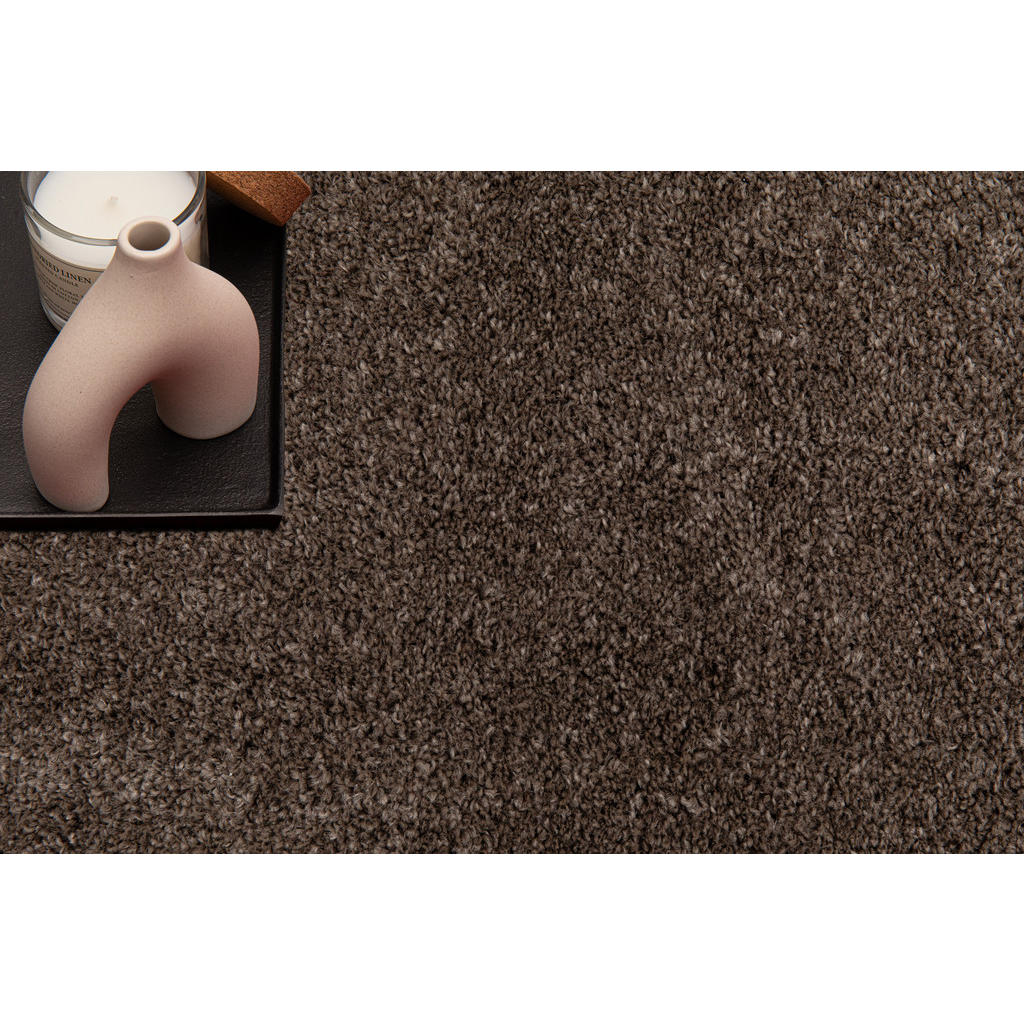 Thumbnail - Tapiso Teppich, Dunkelbraun, Kunststoff, 140x200 cm, Teppiche & Böden, Teppiche