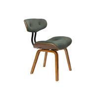 ESSZIMMERSTÜHLE Blackwood Walnussfarben/ Grün - Grün, Kunststoff (51/78/55.5cm) - Dutchbone
