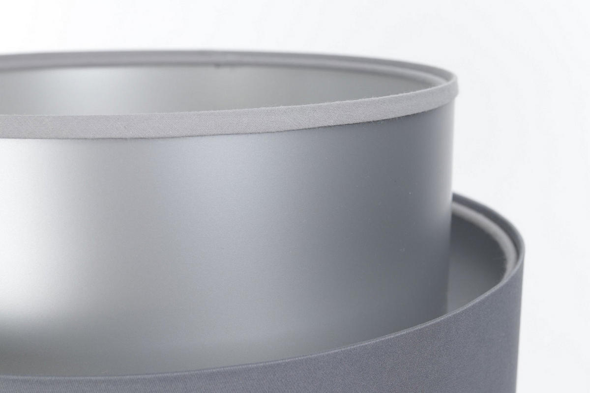 TISCHLAMPE Grau 30/45 cm - Weiß, Kunststoff (30/0.7/45cm) - ONZENO