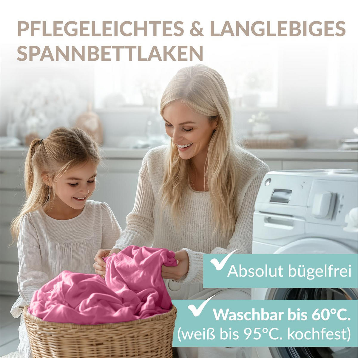 JERSEY-SPANNBETTLAKEN 90x200 - 100x200 Feine Bettlaken aus 100% Baumwolle, Spannbetttuch Laken Uni Pink - Pink, Textil (100/200cm) - Carpe Sonno