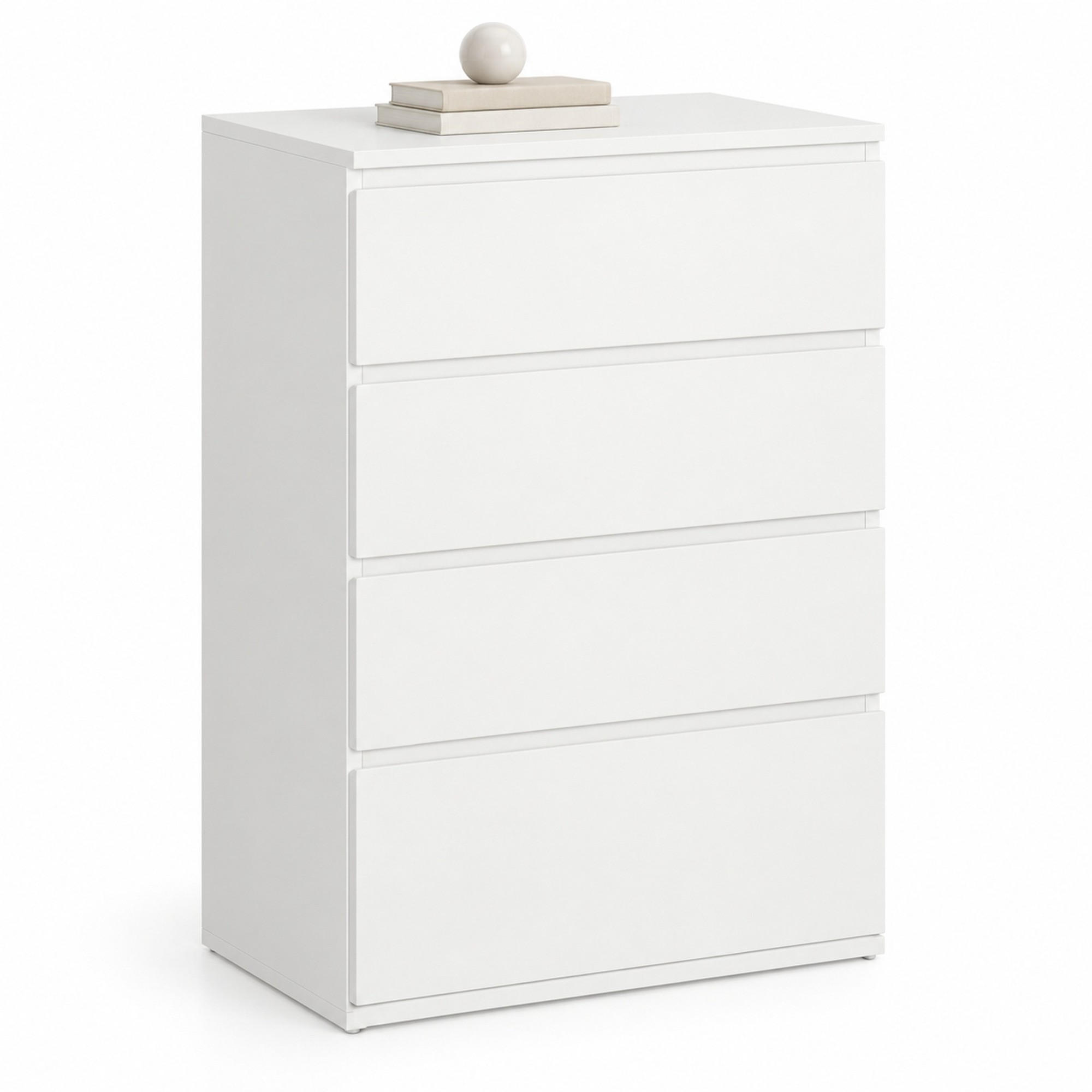 Ivmeu Kommode Weiß 55x80x33 cm