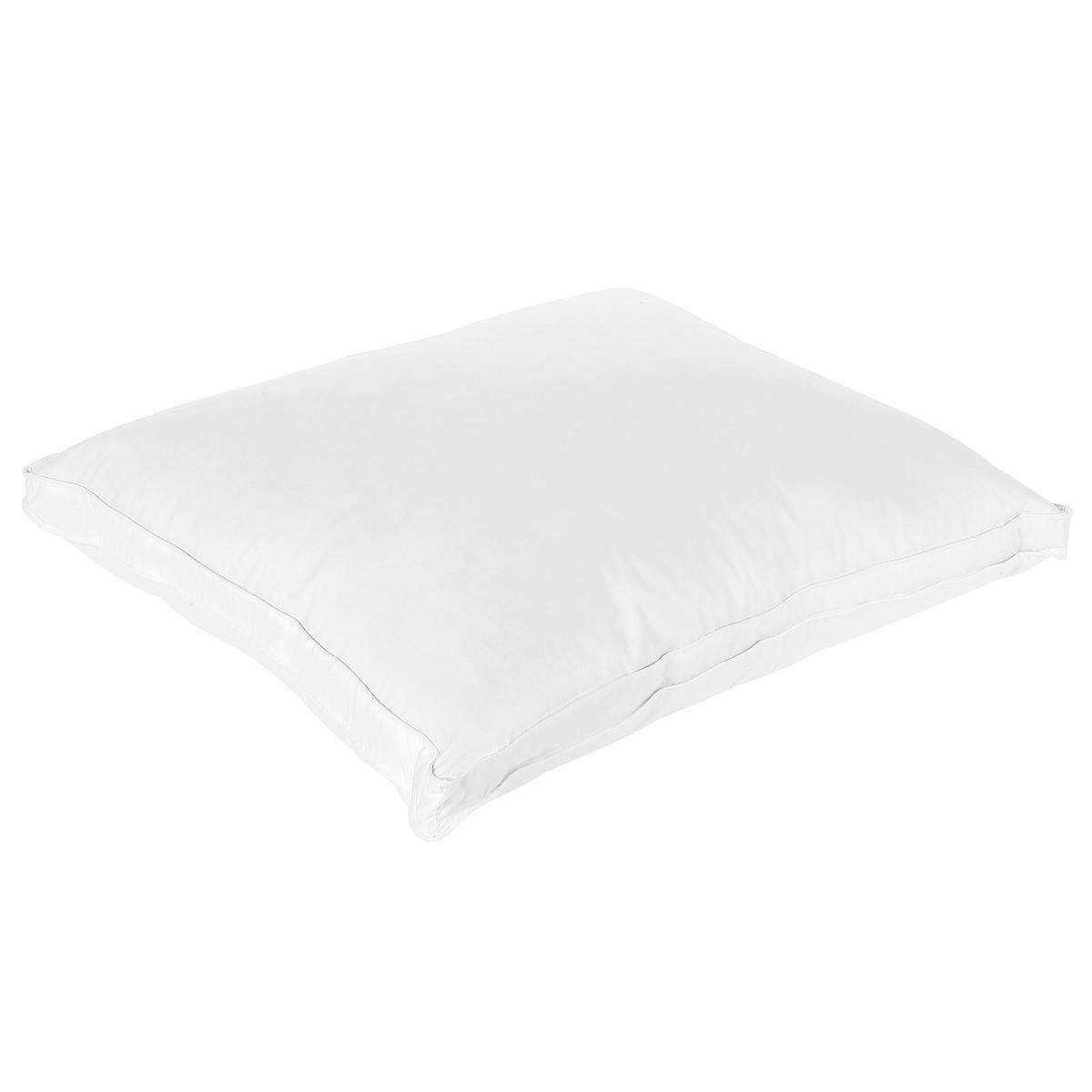 KOPFKISSEN 2er-Set Weiß 50/60 cm Feldberg - Weiß, Naturmaterialien (60/50cm) - Beliani