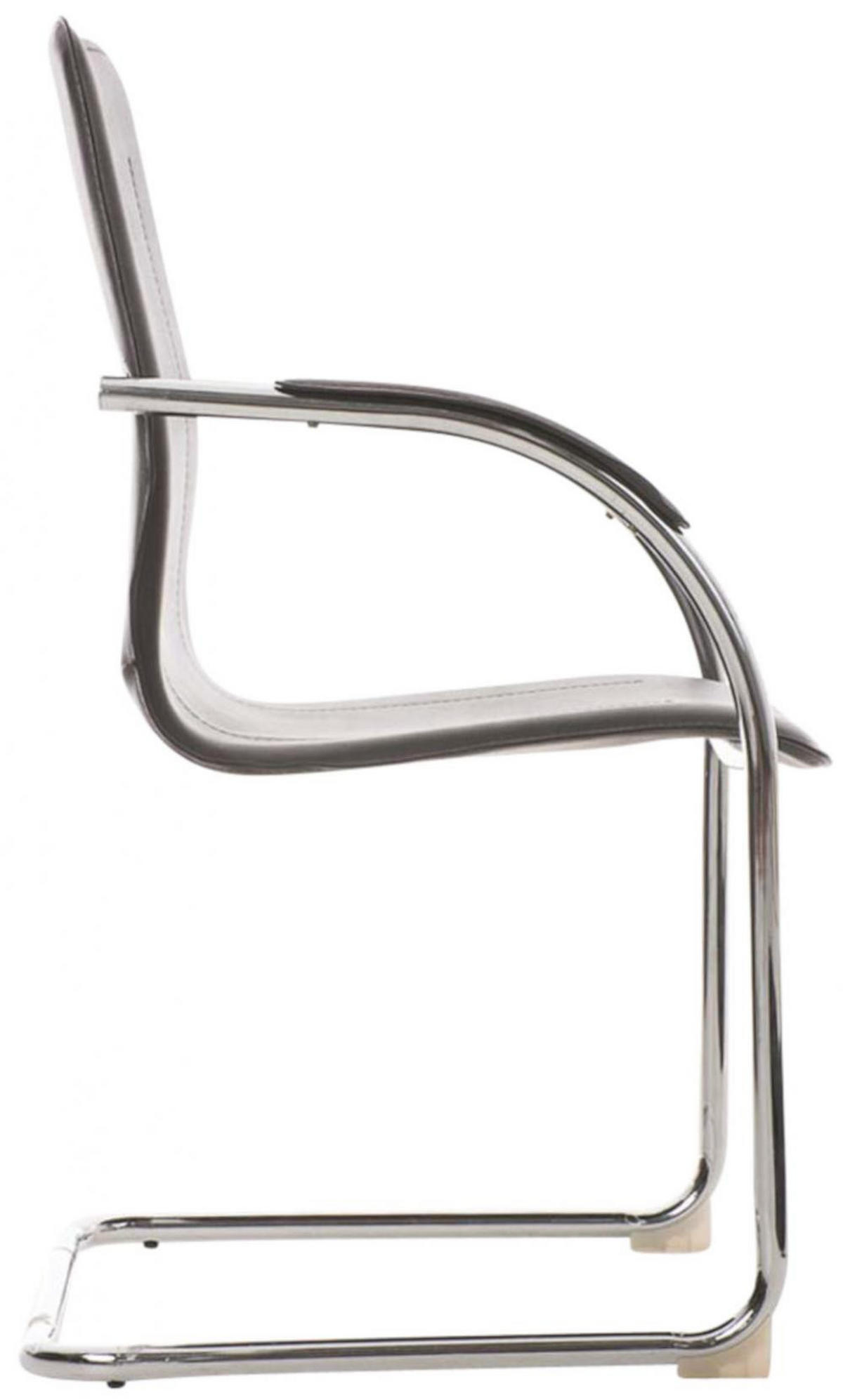 SCHWINGSTUHL 3er Set Lederlook grau - Grau, Textil/Metall (56/94/52cm) - CLP