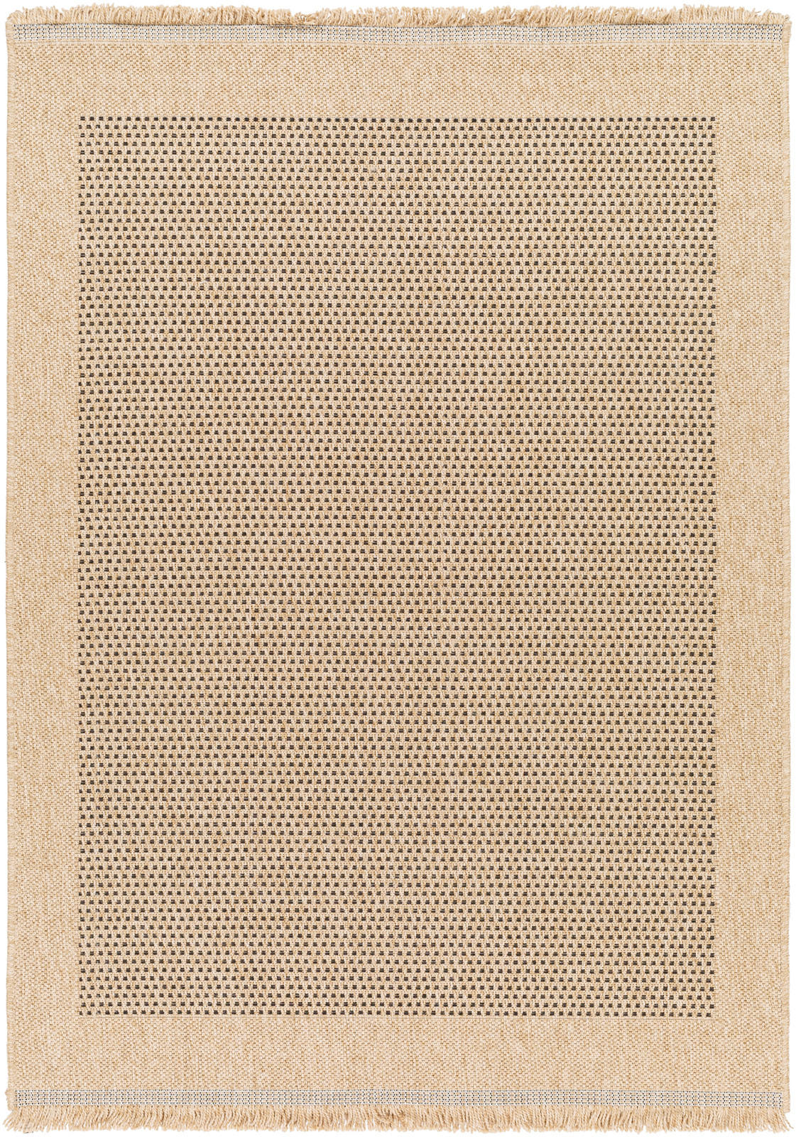 OUTDOORTEPPICH Jute-Optik 120/170 cm Beige - Beige, Kunststoff/Textil (120/170cm) - LIVABLISS