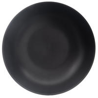 SUPPENTELLER tief matt schwarz - Schwarz, Keramik (20.5/20.5/5cm) - Orion 