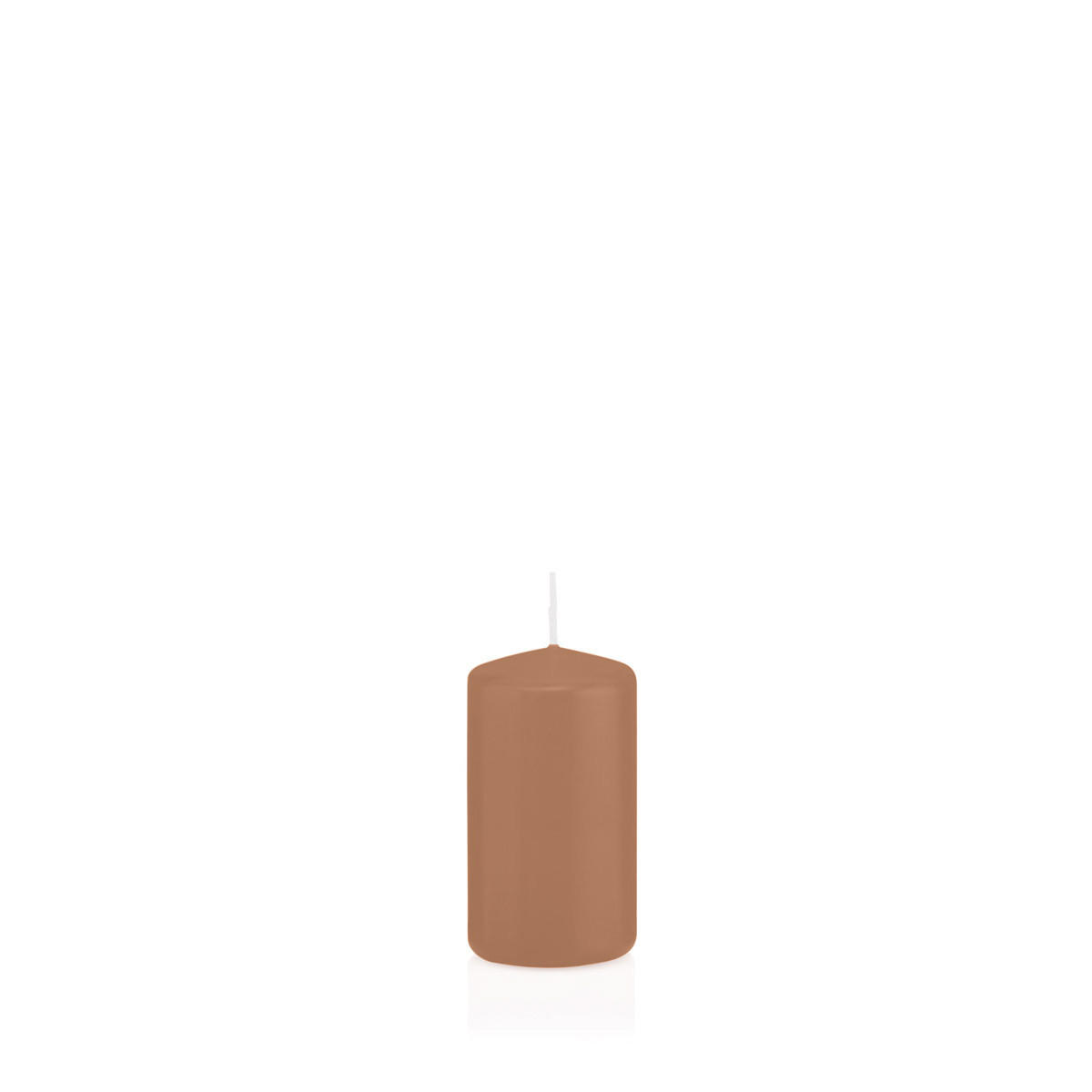 Wiedemann Kerzen Stumpenkerzen Beige 8 cm