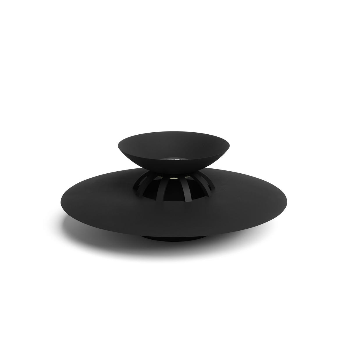 BADEWANNENSTÖPSEL und Haarsieb Flex, Schwarz - Schwarz, Kunststoff (10/3/10cm) - Umbra