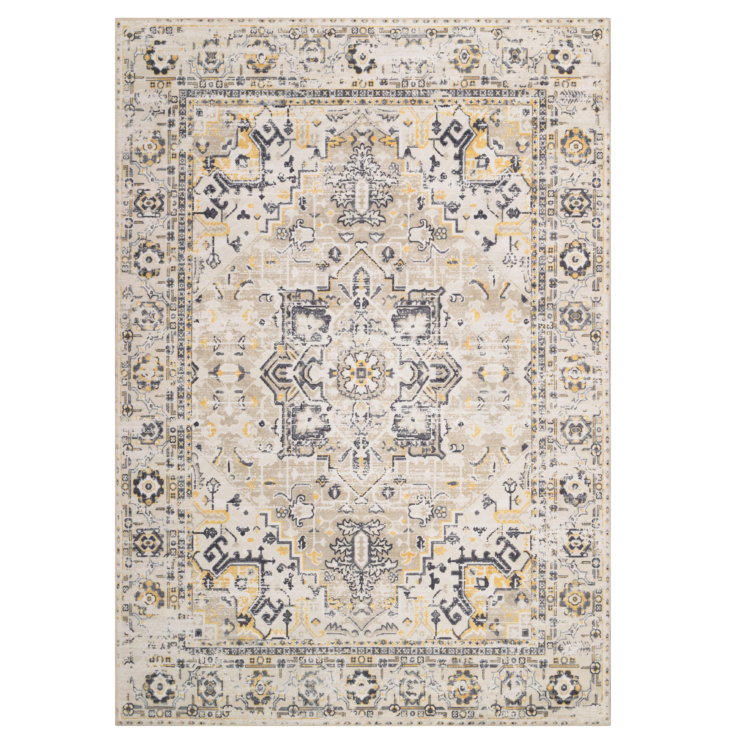 TEPPICH ASH Beige 140/200 cm - Beige, Textil (140/200cm) - Tapiso