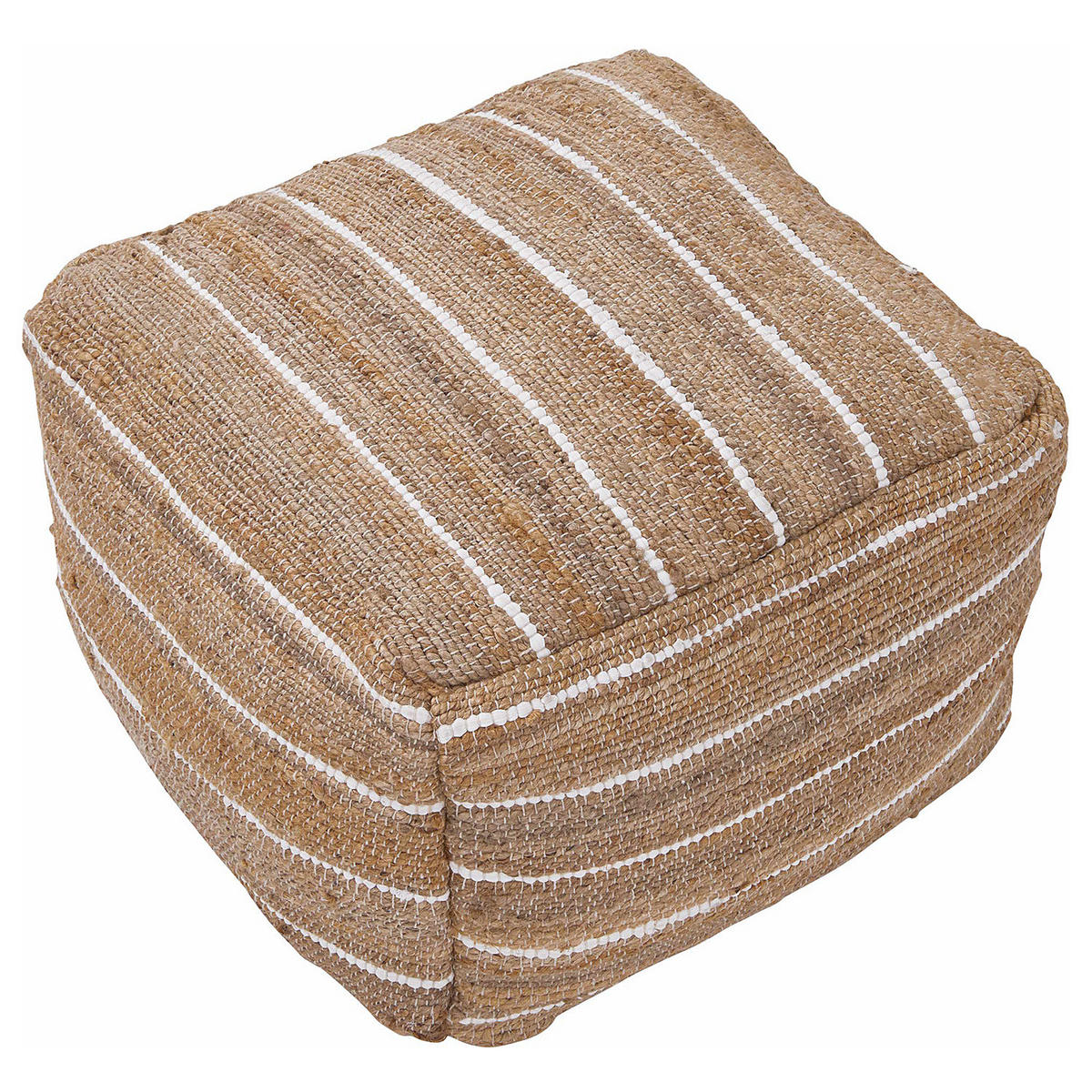 POUF All Nature - Braun, Naturmaterialien (53/40/53cm) - Butlers