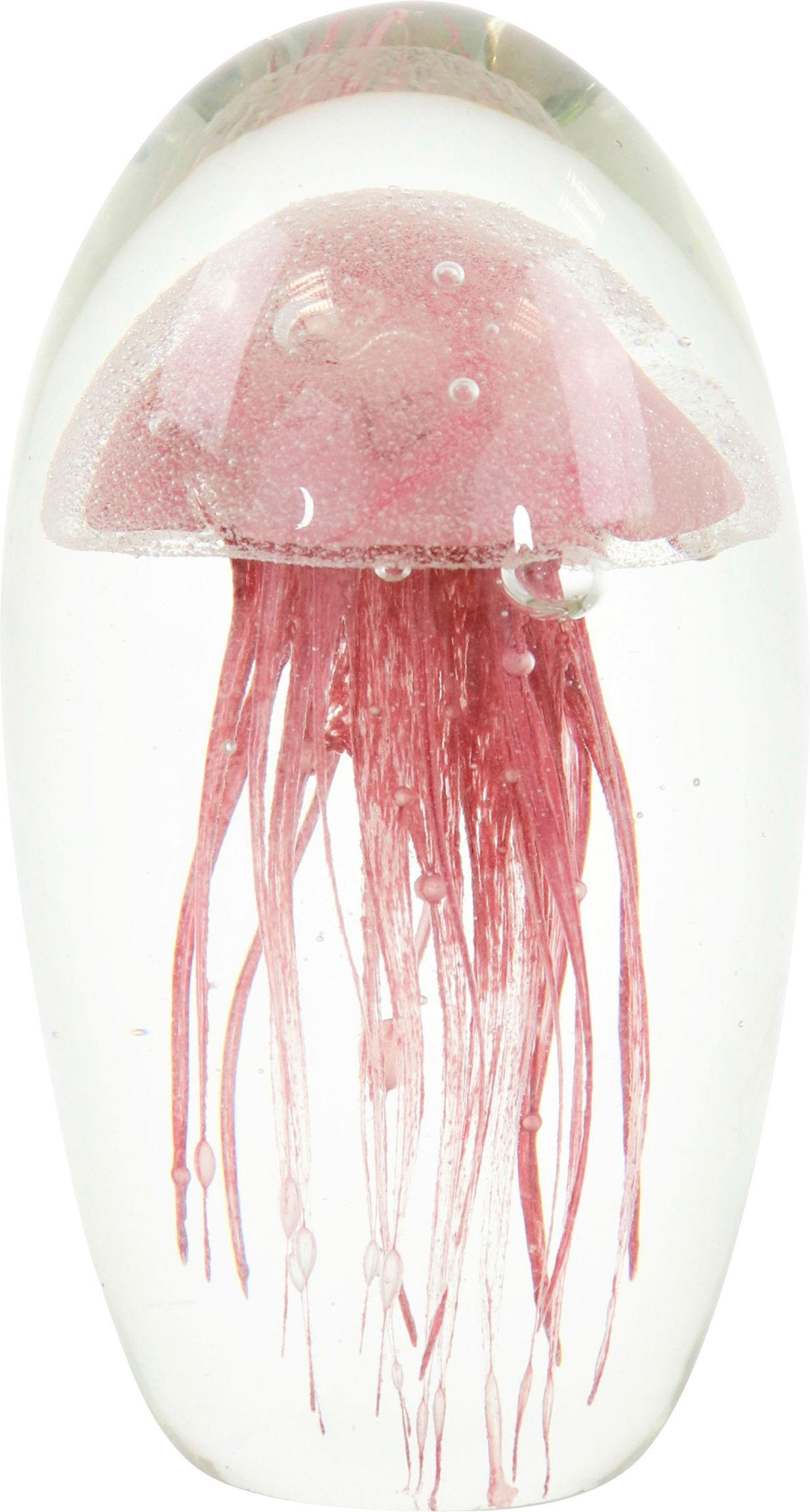 BRIEFBESCHWERER Medusa Rosa - Rosa, Glas (8/16.5/8cm) - FURNARO