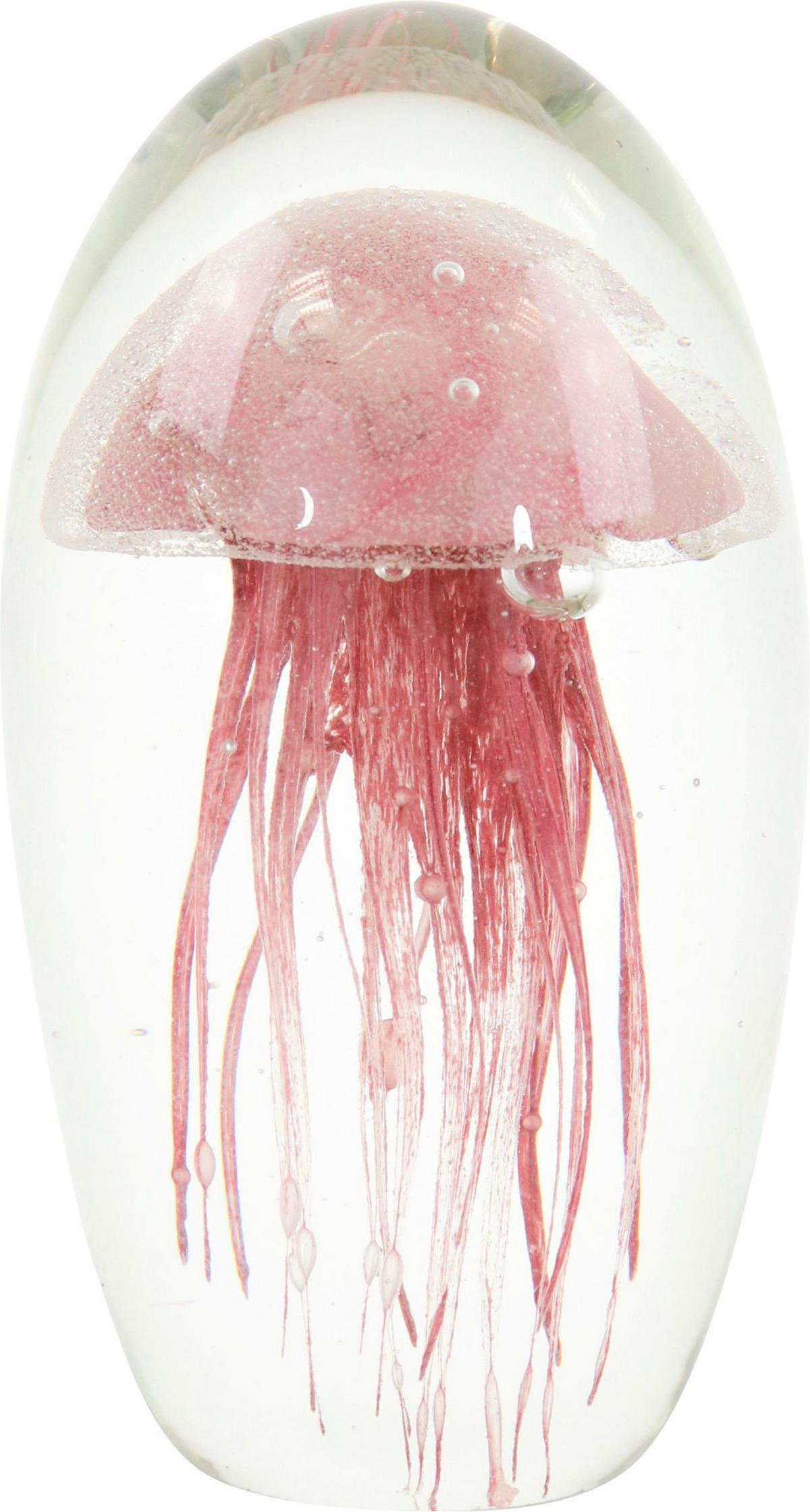 BRIEFBESCHWERER Medusa Rosa - Rosa, Glas (8/16.5/8cm) - FURNARO