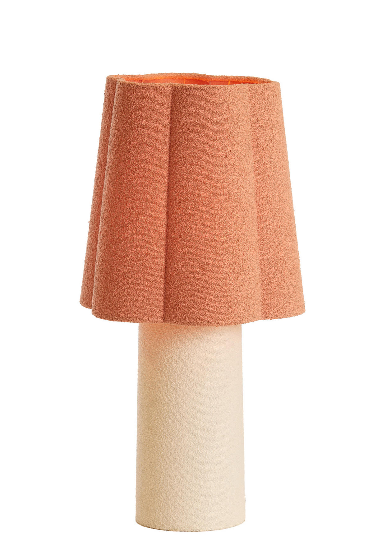TISCHLAMPE Musaby Rosa Ø25/50 cm - Pink, Textil (25/25/48.5cm) - Light & Living