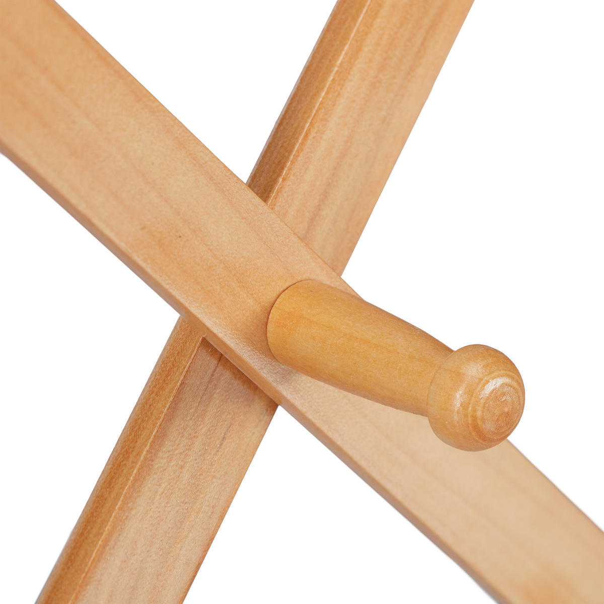 WANDGARDEROBE - Hellbraun, Holz (87.5/5.5/7.5cm) - Relaxdays