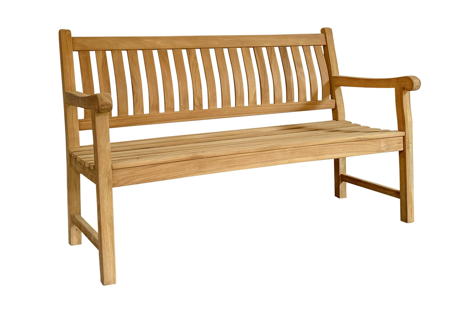 GARTENBANK David 120x80x92 cm, Teakholz, Natur - Naturfarben, Holz (80/92/120cm) - dasmöbelwerk