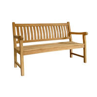 GARTENBANK David 120x80x92 cm, Teakholz, Natur - Naturfarben, Holz (80/92/120cm) - dasmöbelwerk