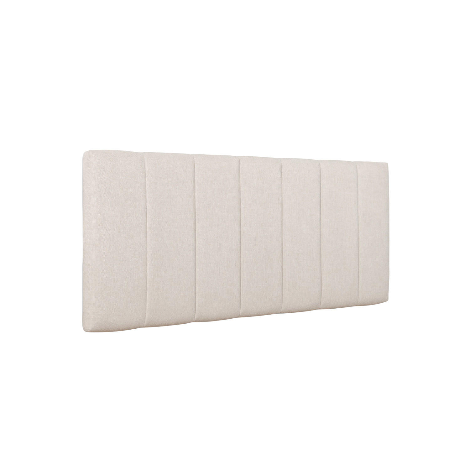 KOPFTEIL DOPPELTES Rene Beige 170 cm x 70 cm - Beige, Textil (170/7cm) - Klast Home