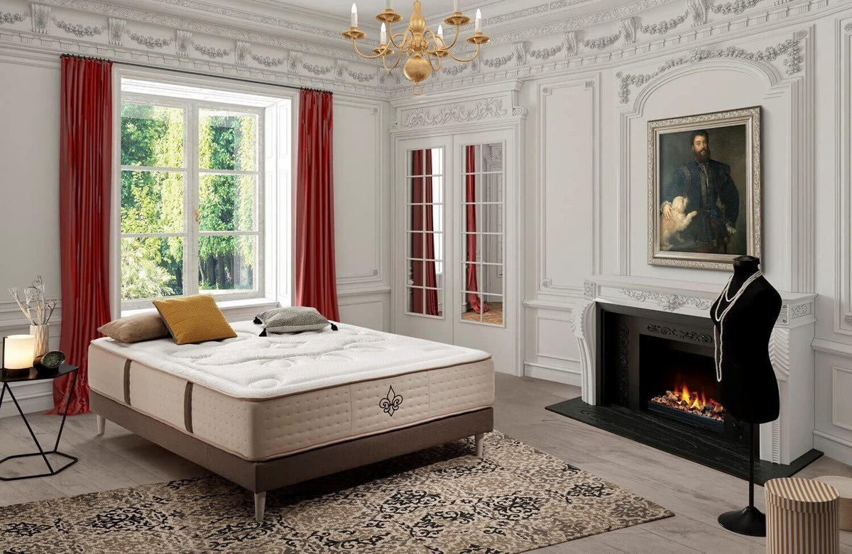 MATRATZE 90x190 Pure State - Weiß, Textil (90/190cm) - Simpur