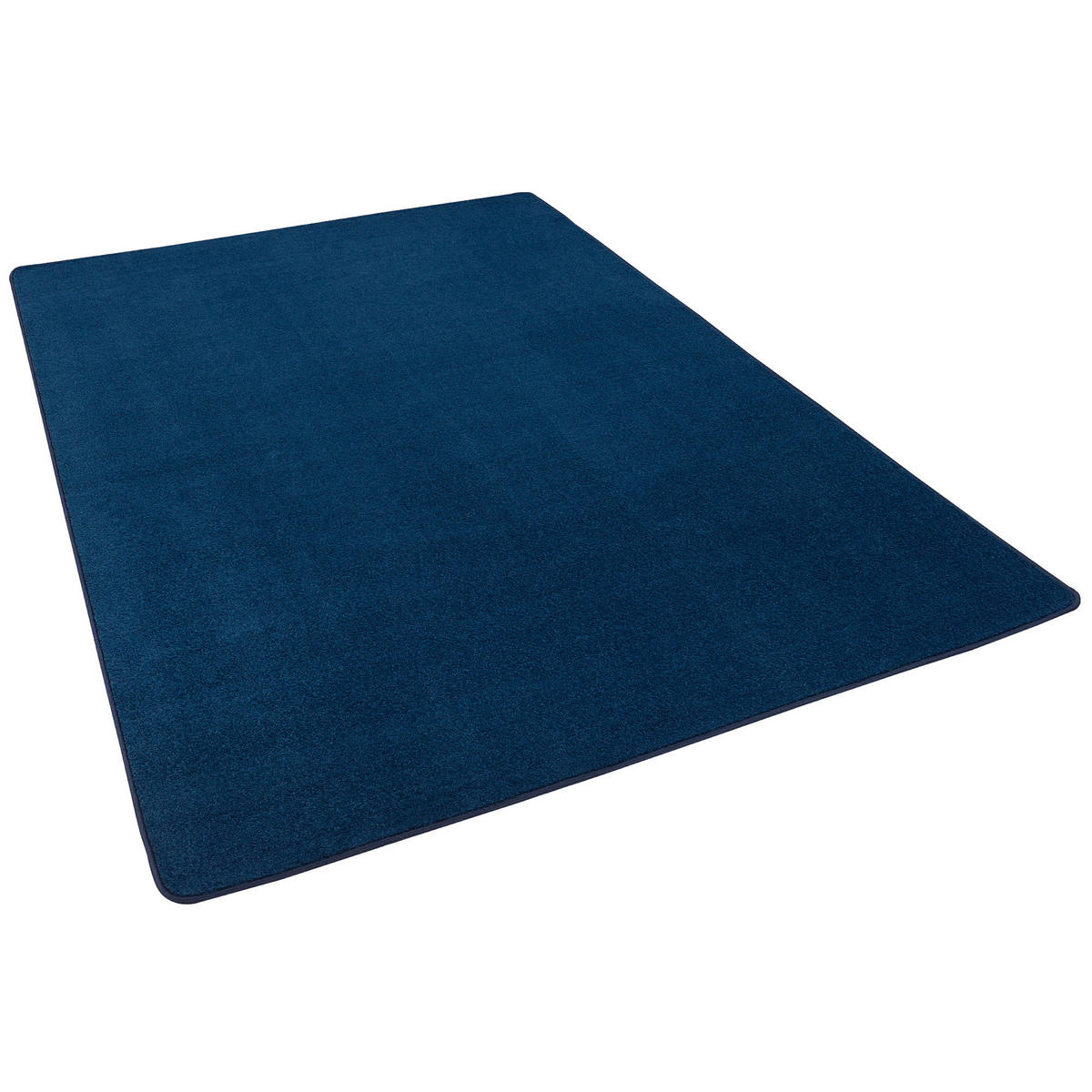 TREND VELOURS TEPPICH JOY - Dunkelblau, Textil (140/200cm) - Snapstyle