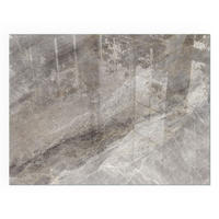 GLASPLATTE für Kamin 80x60 cm - Grau, Glas (80/60/0.4cm) - TULUP