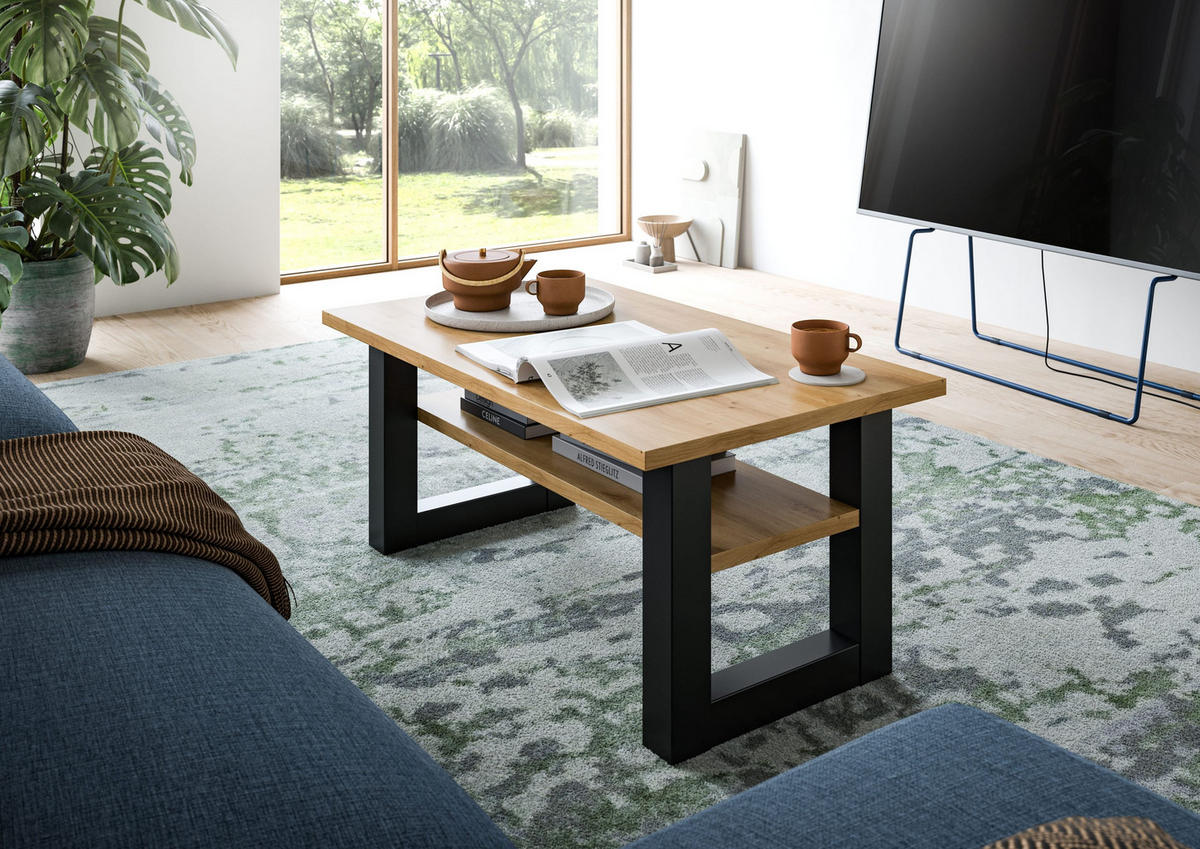 COUCHTISCH SEATTLE (B/H/T: ca. 90/42/50 cm) in Artisan Eiche Nachbildung/Artisan Eiche Nachbildung - Eiche Artisan, Holzwerkstoff (50/90/42cm)