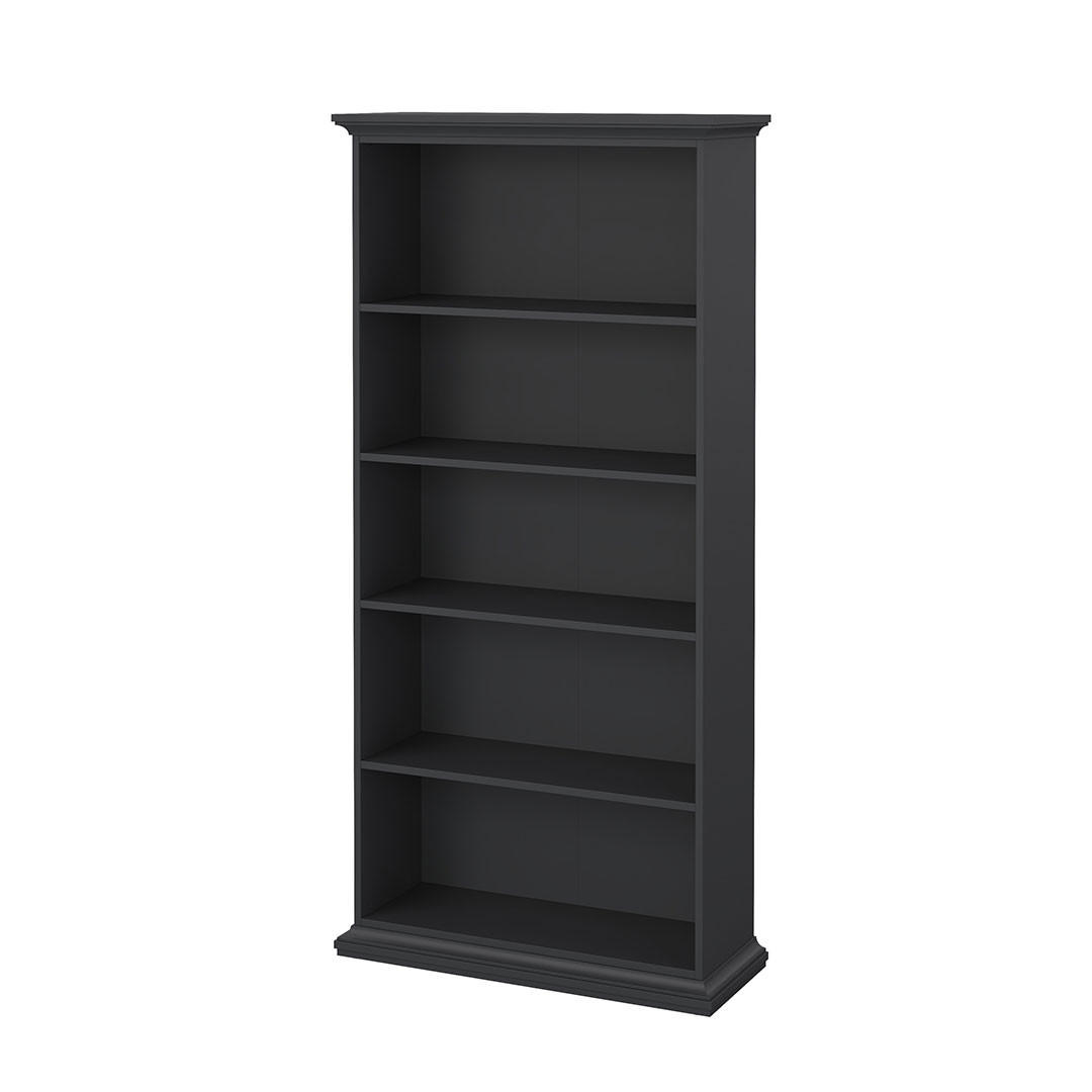 REGAL, Venedig, Grau, Holzwerkstoff, 97 x 37 x 201 cm - Grau, Holzwerkstoff (97/201/37cm) - ebuy24